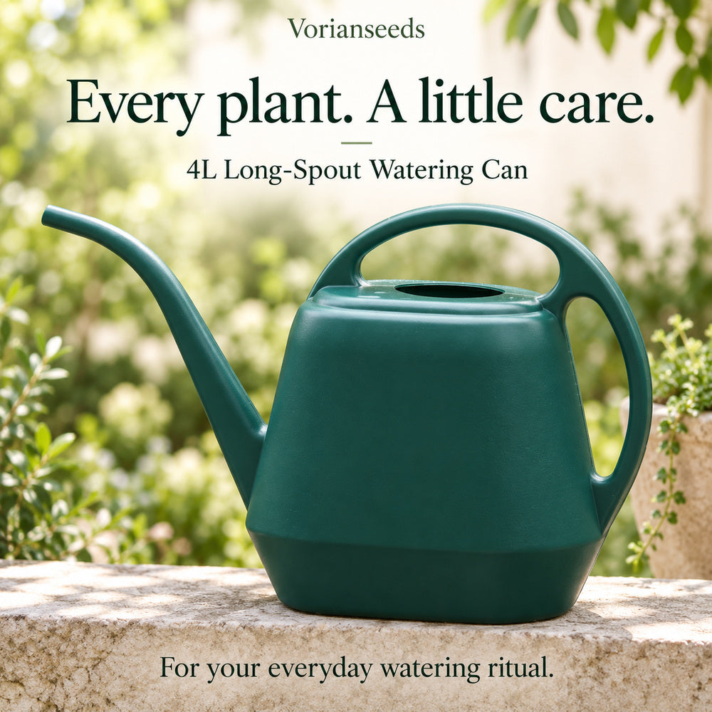 4L Long-Spout Watering Can – Indoor & Outdoor Plant Watering