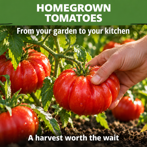 Red Beefsteak Tomato Seeds – Large Tomatoes for Slicing