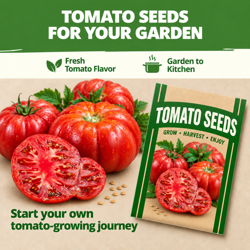 Red Beefsteak Tomato Seeds – Large Tomatoes for Slicing