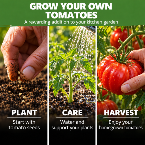 Red Beefsteak Tomato Seeds – Large Tomatoes for Slicing