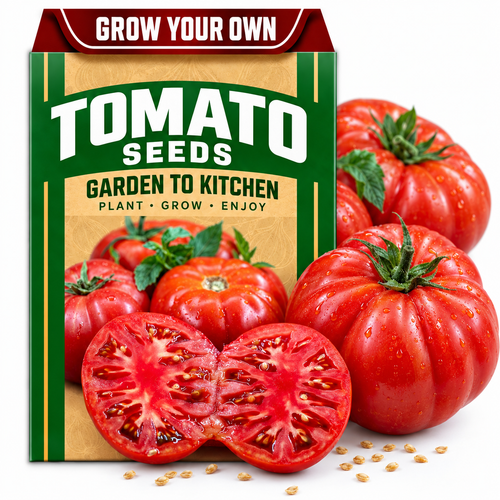 Red Beefsteak Tomato Seeds – Large Tomatoes for Slicing