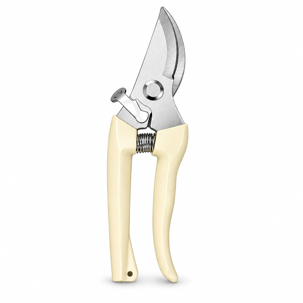 Cream Garden Shears for Flowers & Herbs – Curved or Straight Blade